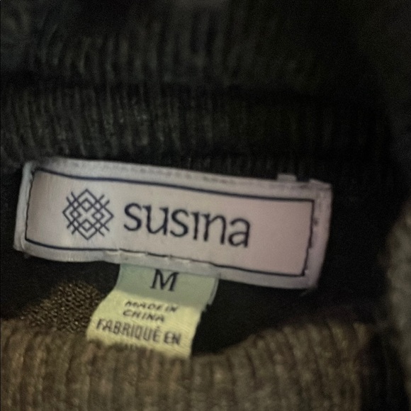 Susina Black Cowl Neck Sweater - Picture 6 of 6